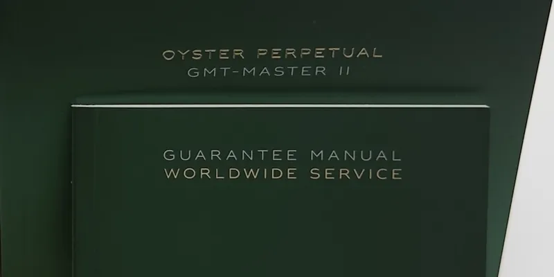 Rolex Booklets „Oyster Perpetual GMT-Master II“ und „Guarantee Manual“